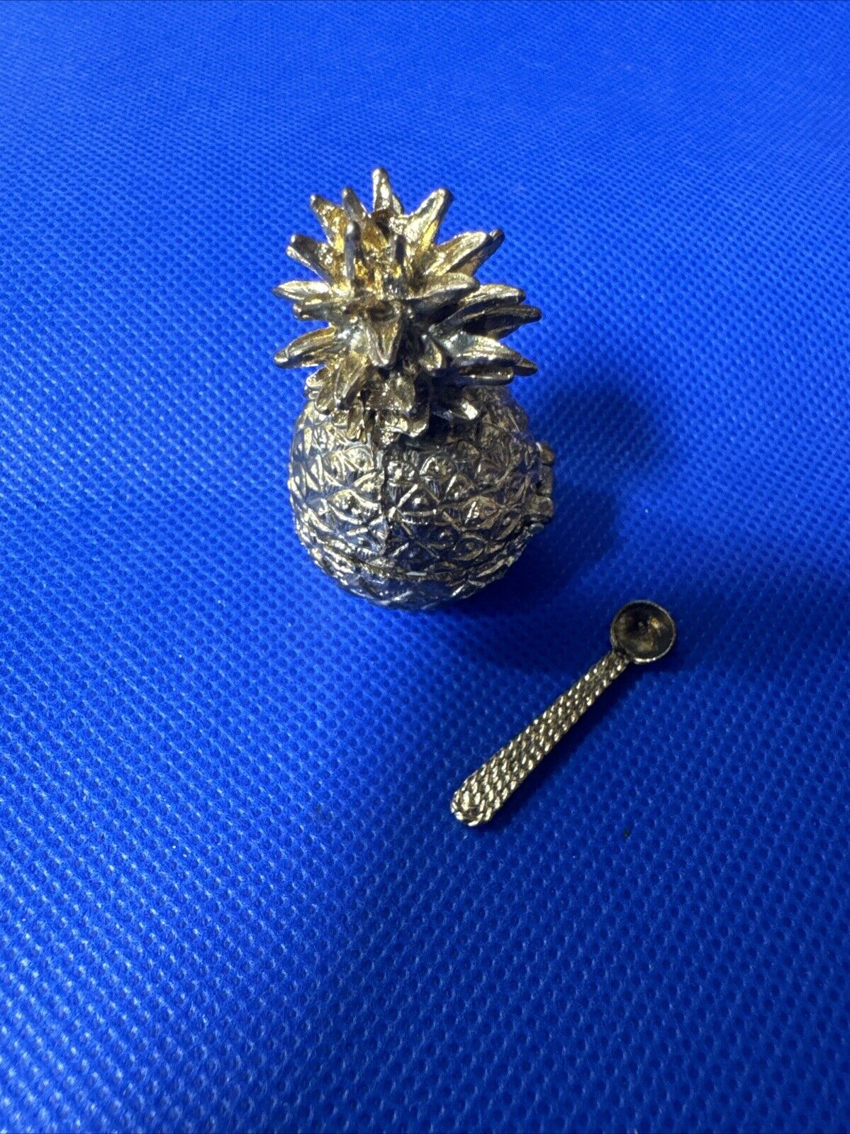 Miniature Trinket Boxes With Spoon Inside
