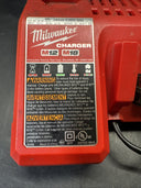 Milwaukee M18 Red lithium 2.0 18V Starter Kit With Battery Rapid 48-59-1812/test