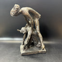 Vintage Austin Productions Chalk Ware Sculpture, Leapfrog
