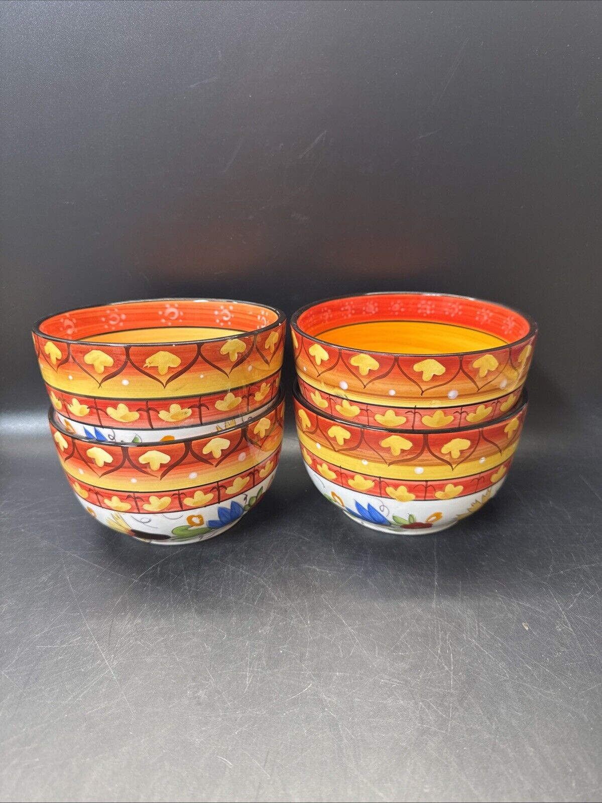 222 Fifth NASREEN Cereal Bowls/ Set Of 4