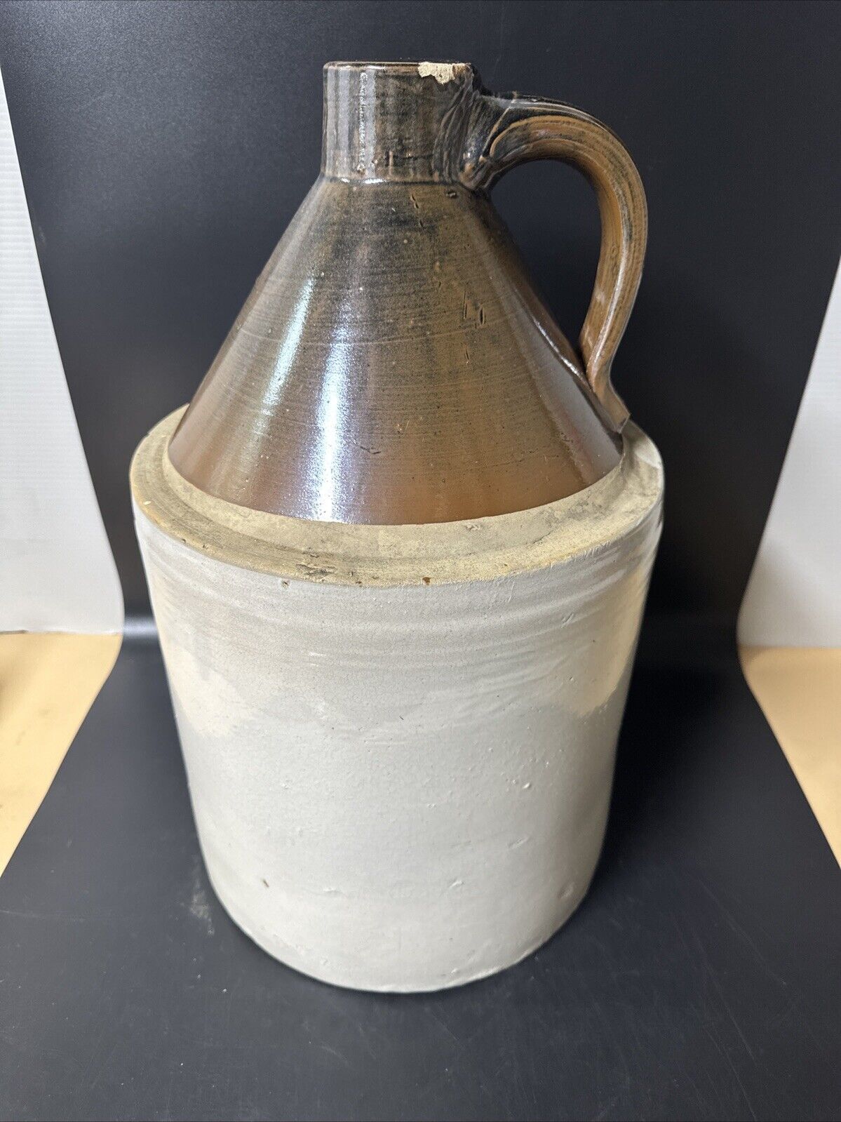 Vintage 5 Gallon Stoneware Crock Jug