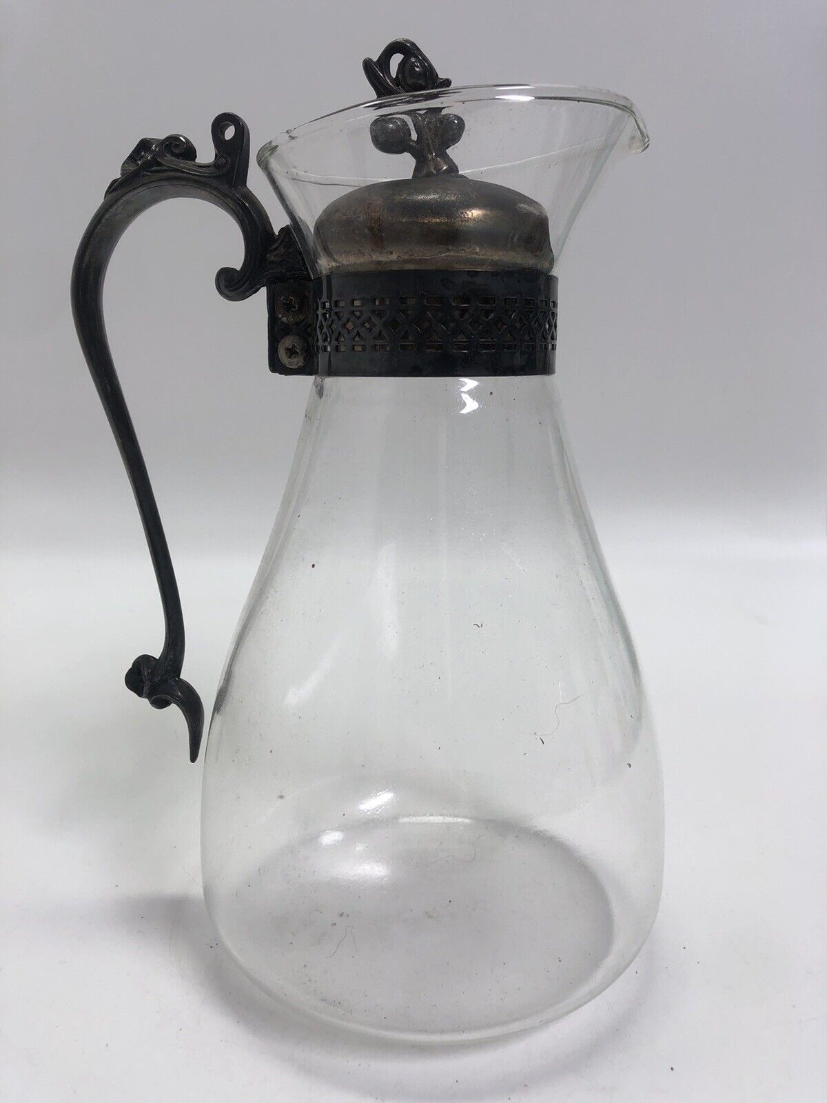 Vintage Antique FB. Rogers Silver Co.1883 Silver Plated Coffee/Tea Pot