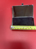 VINTAGE TEDDY BEAR ENAMEL BUSINESS CARD HOLDER