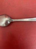 HOLMES & EDWARDS 1923 "CENTURY" ANTIQUE SILVERPLATE LOT,  8 TEASPOONS, 2 FRUIT