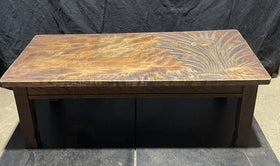 Vintage wood coffee table ,home decor, handmade