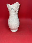 Lenox Basket Of Flowers Collection Vase Pansy 9” Ivory Porcelain