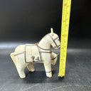 Decorative Sculpture Of Horse Made Of Bones