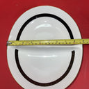 A Mikasa Fine China Narumi Large Serving Platter &  Divided Dish  #5353