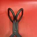 Vintage PrimitiveIce Tongs Cast Iron Ice Block Carriers Large Black Rustic 15”