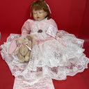 Vintage "ANGEL " By Holly Hunt 15" Angel Porcelain Doll.570/750