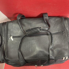 Colombian Black Leather Bag