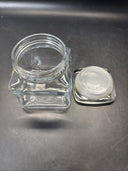 Vintage 5” Jar Glass Candy Candle Storage With Lid