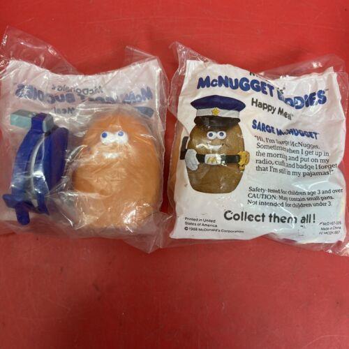 McDonald’s Peanuts Gang Happy Meal Toy Lot Of 3 Pieces 1989 & 2 Sarge McNugget