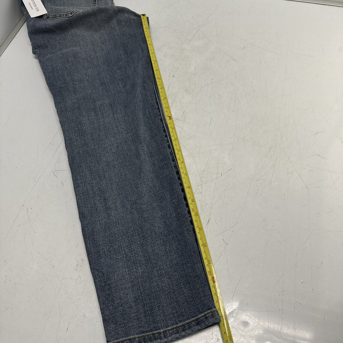 STUDIO Blue Kenova Skinny Distressed Rolled Jeans - Indigo, 12, Sz 31