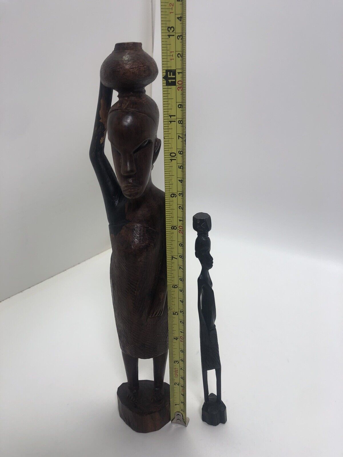Handcrafted  Native Woman  From Hati Set of 2