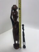 Handcrafted  Native Woman  From Hati Set of 2