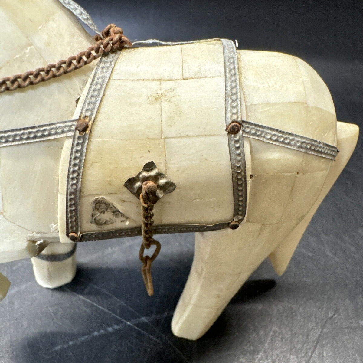 Decorative Sculpture Of Horse Made Of Bones