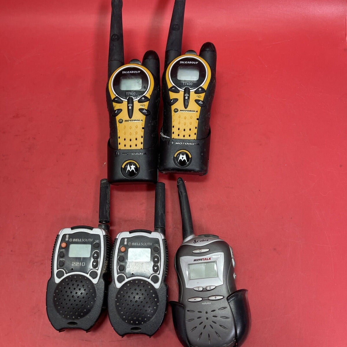 Walkie Talkie Lot - 5 For Parts!