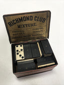 Richmond Club Mixture Tobacco Cameron & Cameron Richmond VA Tin Domino Game