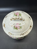 Vintage Porcelain Candy Dish Floral