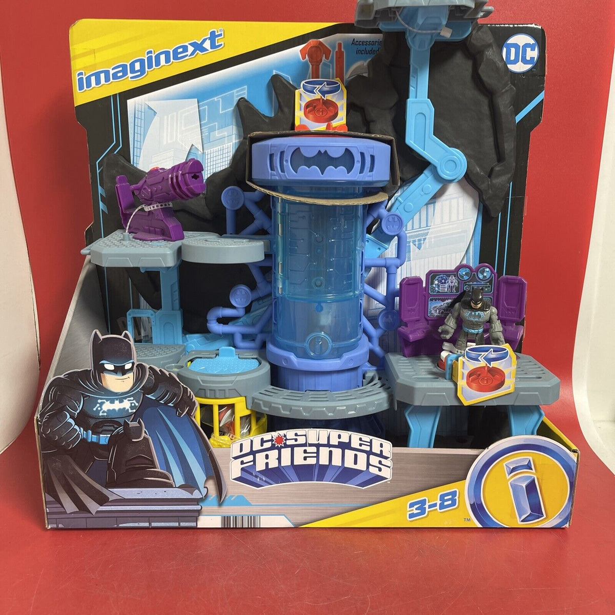 Imaginext DC Super Friends Batman Bat-Tech Batcave Playset