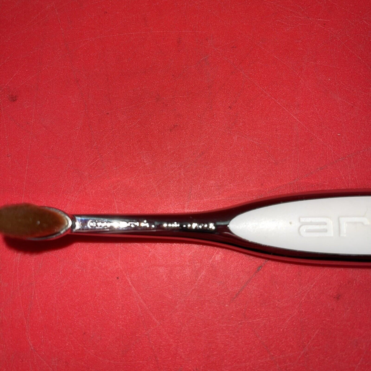 Artis Elite Collection Make-Up Whine Finish Cosme Fibre 5 Brush Set Used #3
