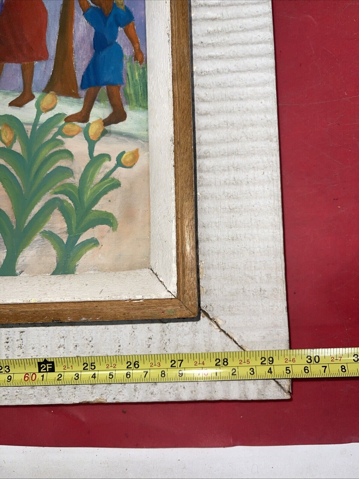Original Oil Painting  Haitian by Artist M. Marcelin