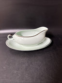 Vintage Universal Gravy Boat And Under-plate/ Unmarked