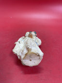 Vintage figurine ANGEL with flowers
