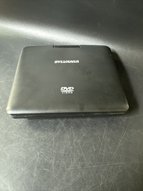 SYLVANIA SDVD7014 BLACK 7" Portable DVD Player, No Power Cord/Tested!