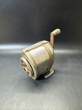 Vintage 1950s-60s Boston Model KS Pencil Sharpener 8 Hole Revolving E