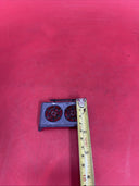 Antique German Dollhouse Metal Tabletop Gas Stove Miniature 1.5x2.5” Kitchen