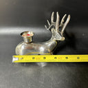 Vintage Metal Deer Candle Holder