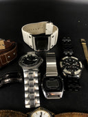 Lot of 9 Watches - Fossil, Seiko, Mercedes Benz… For PARTS