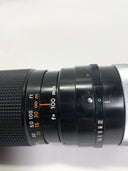 Canon FD Zoom 100-200mm 1:5.6 S.C. Lens W/ Caps & Filter Untested