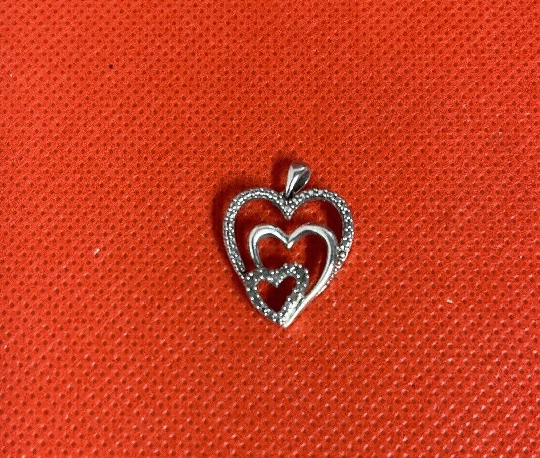 925 Silver Heart Shaped Pending (2.1g)