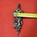 Vintage Celtic Style Lion And Sword/ Brooch by Miracle