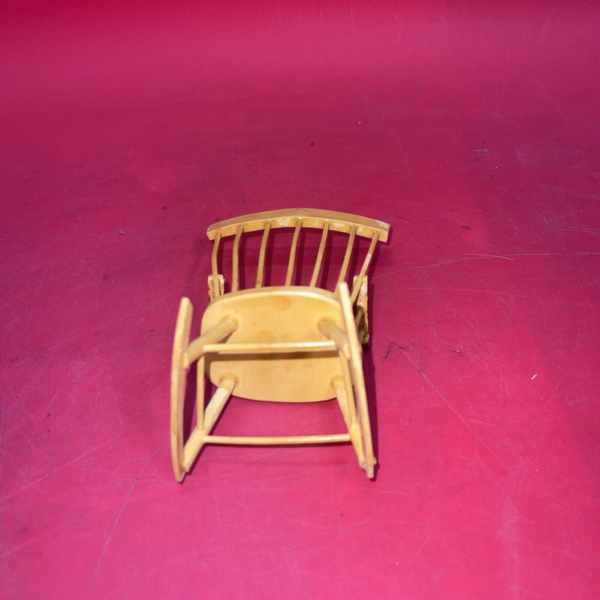 Vintage Dollhouse Miniature Chair Furniture Set 4