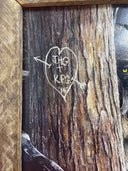 Lone Wolf framed picture art Kevin Daniel