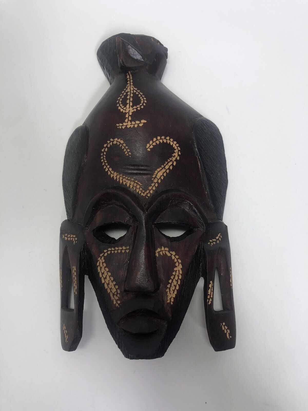 Handcarved Wooden African Tribal Mask