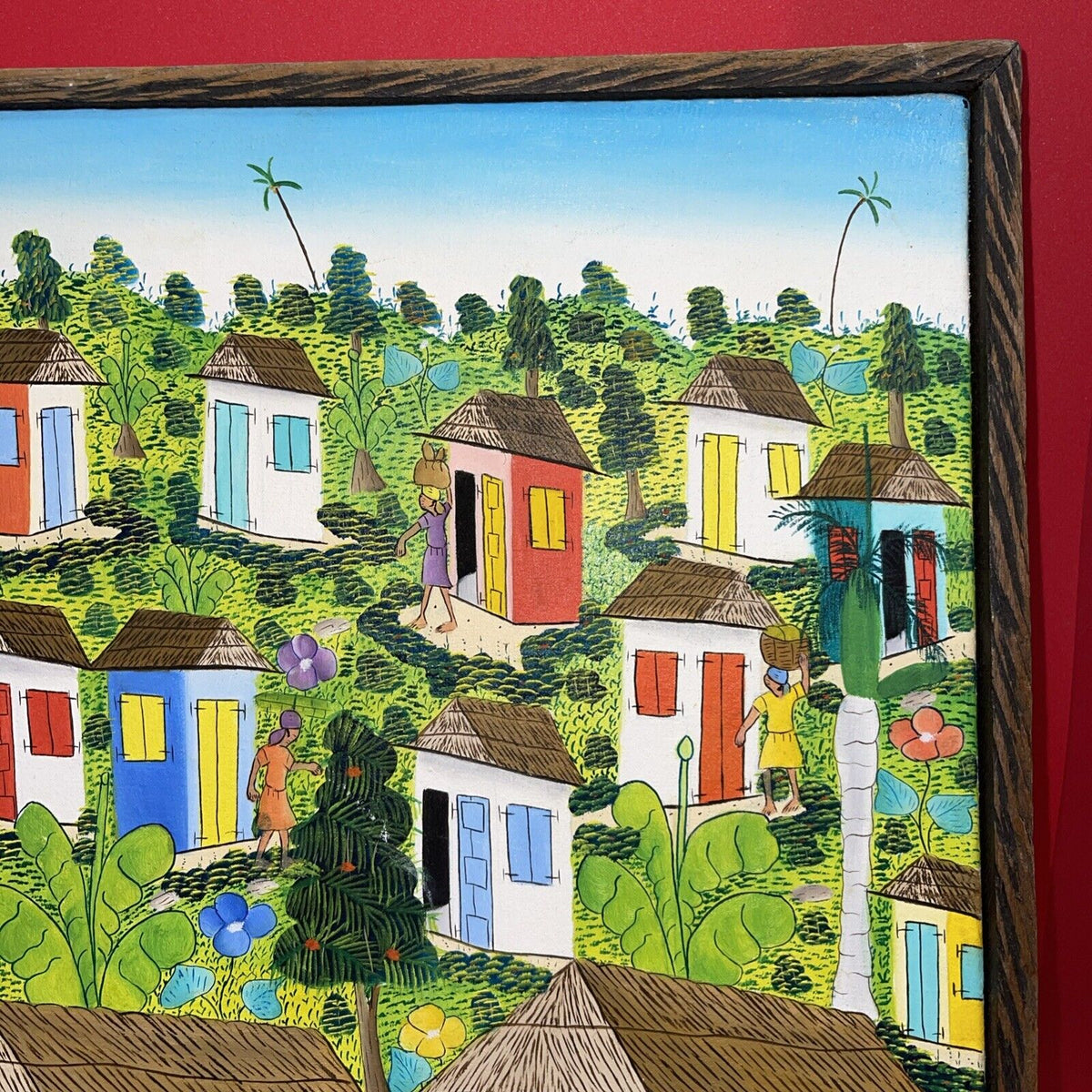 Cyrill Desprez (Haiti) oil painting 16x12in