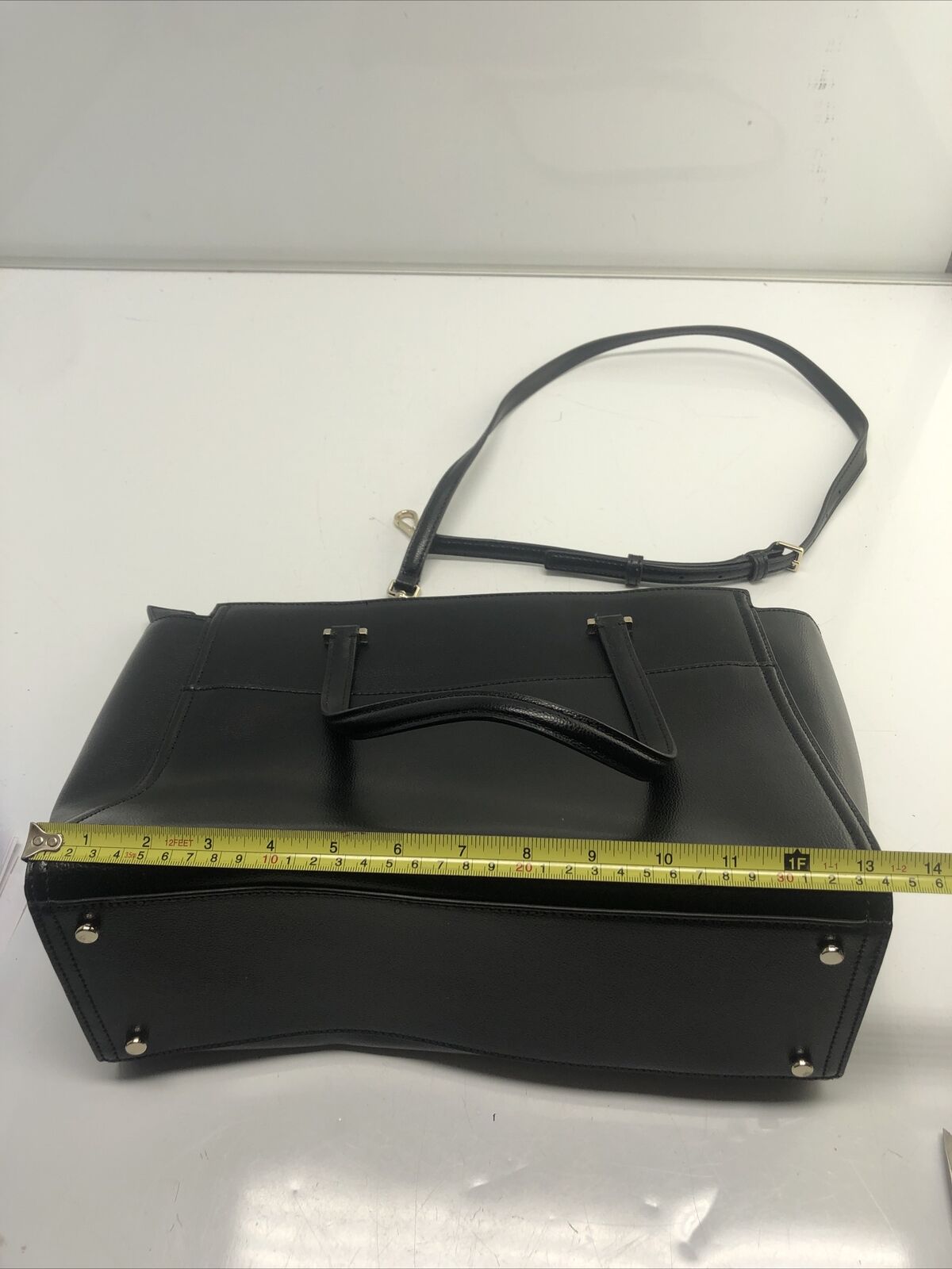 Kate Spade Hayden Jackson Street Leather Satchel Black