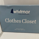 Whitmor Clothes Closet 6320-150-B Freestanding Garment Organizer