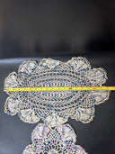 6 Vintage Handmade Doilies Various Sizes, #1