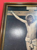 Vintage "Christ on the Cross"  — Fine Art Print 20”x16”