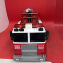 Vintage 22.5" Plastic Fire Rescue Ladder Truck Toy Lights/Sounds