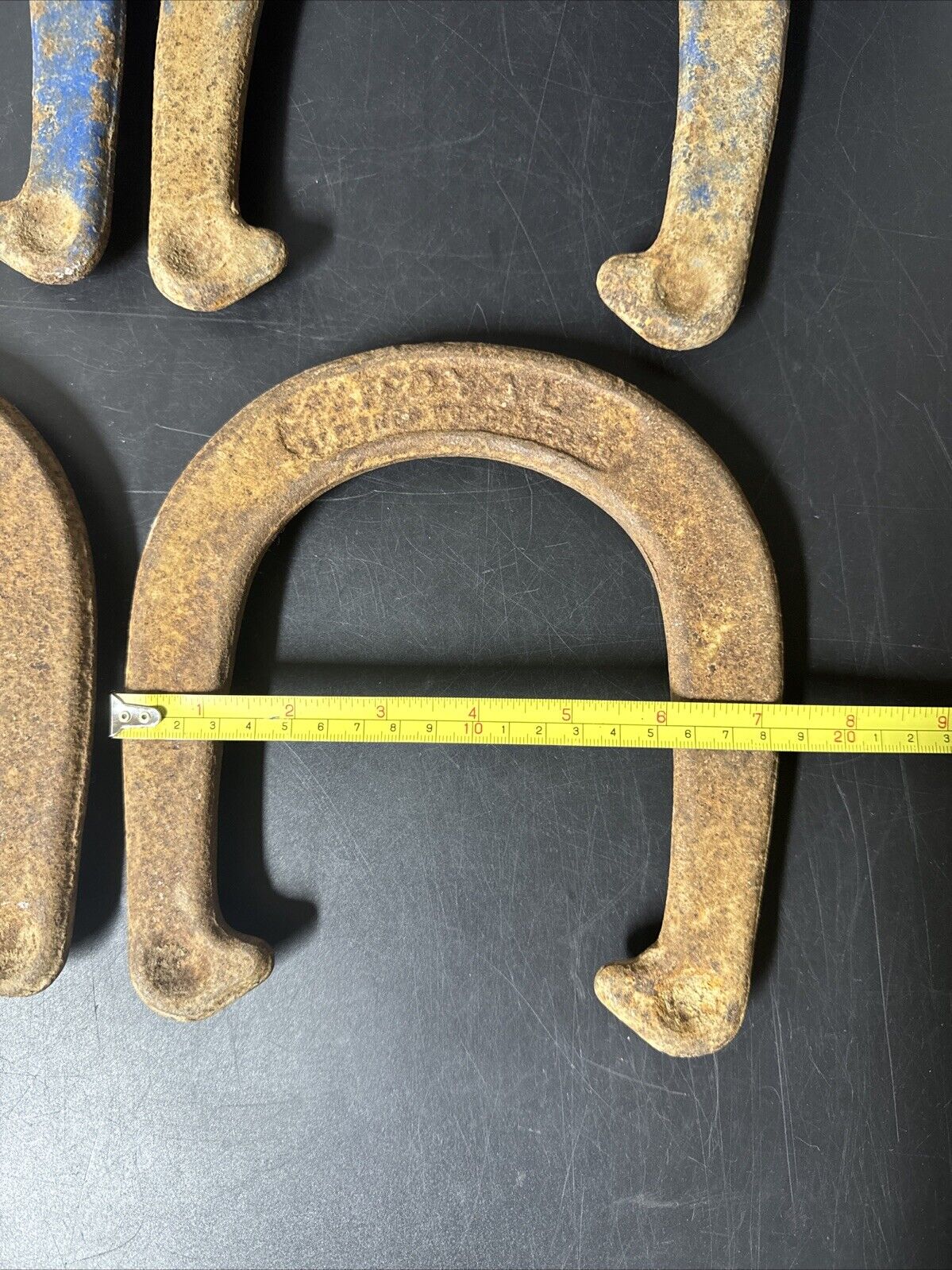 Vintage Royal Pitching Horseshoes by St. Pierre of Worcester MA (4 Pcs)