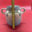 Roseville Pottery '' Montacello '' Aqua Color Vase, Shape no 560-6, In 1931