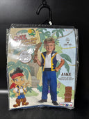 Jake "Never Land Pirates Child Costume Size M (3T-4T)