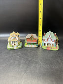 Villages: Lot Of 13 Beautiful Mini Houses